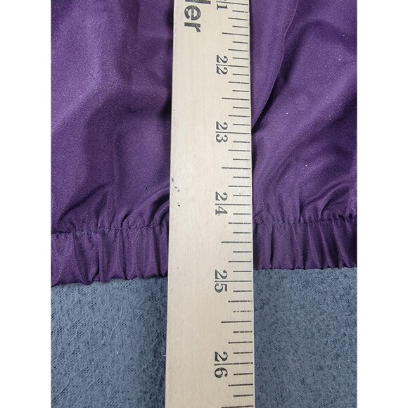 Vintage Sugoi Team Tyson Jacket Mens Medium Purple Green Cycling Windbreaker 90s - Picture 13 of 13